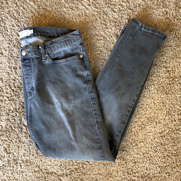 TOPMAN skinny stretch GRAY jeans - Picture 3 of 4